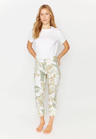 Regular Pantalon cargo Angels en vert