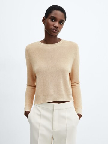 MANGO Pullover i gul: forside