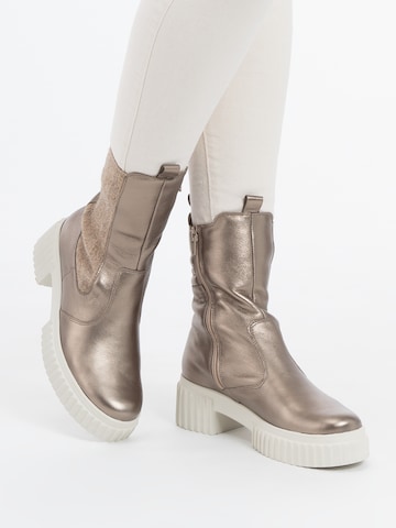 VITAFORM Chelsea boots in Brons