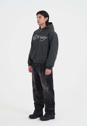 Ed Hardy - Chaqueta de entretiempo 'Soaring Eagles' en negro