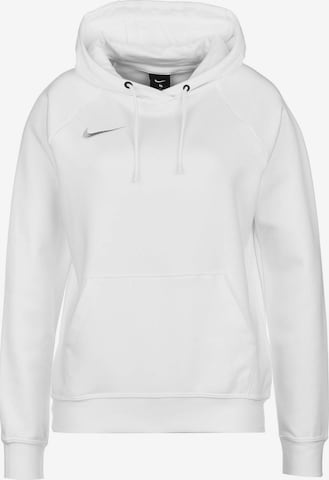 NIKE Athletic Sweatshirt in White: front