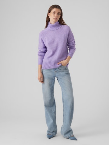 VERO MODA Sweater 'DANIELA' in Purple