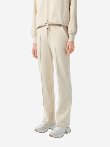 BOGNER Regular Hose 'Ela' in Beige: Vorderseite