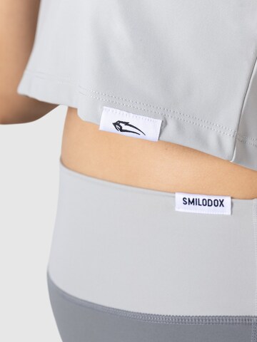 Smilodox Sportshirt 'Advanced Chanda' in Grau