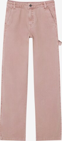 Pull&Bear Loosefit Bukser i pink: forside