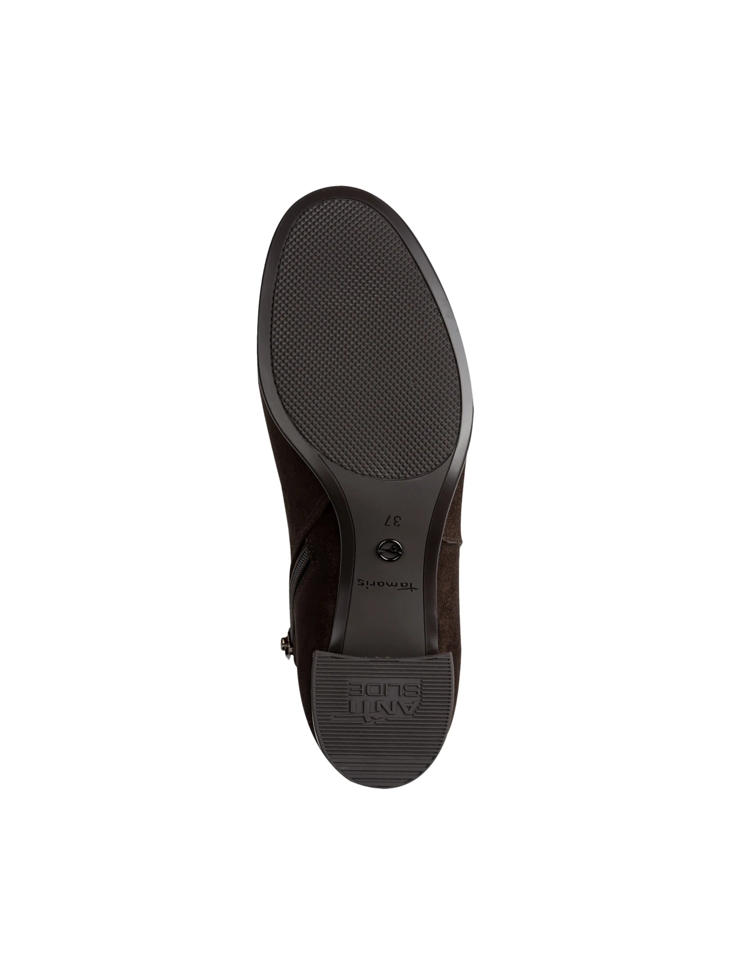 Tamaris - Botas de tobillo 'Stiefeletten mit Reißverschluss und Absatz' en marrón