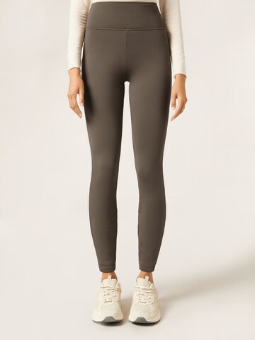 CALZEDONIA Skinny Leggings in Brown: front