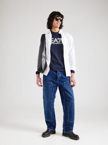 EA7 Emporio Armani Shirt in Blauw