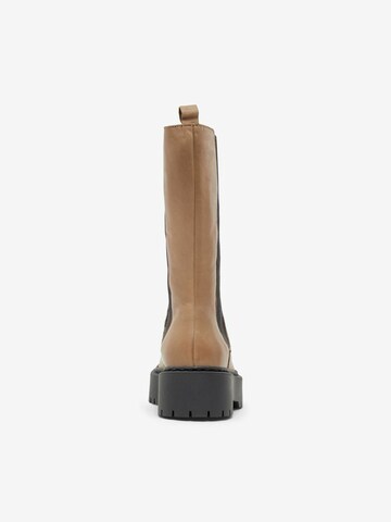 Bianco Chelsea boots in Beige