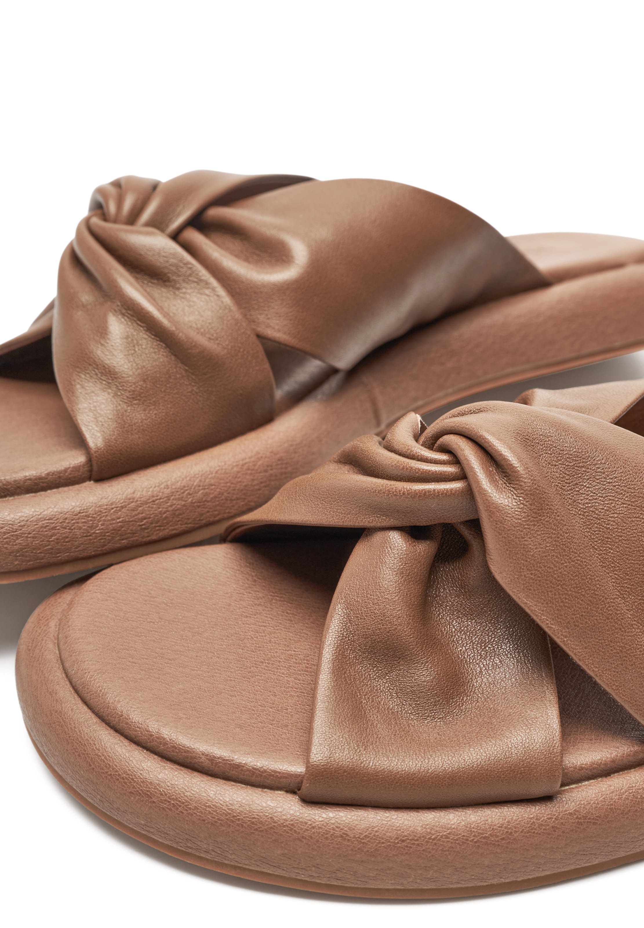 WODEN Mules 'Mascha' in Brown