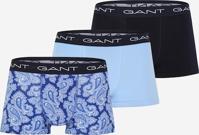 GANT Boxers em azul / azul claro / preto / branco, Vista do produto