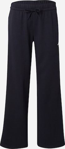 melns ADIDAS SPORTSWEAR Platas staras Sporta bikses: no priekšpuses