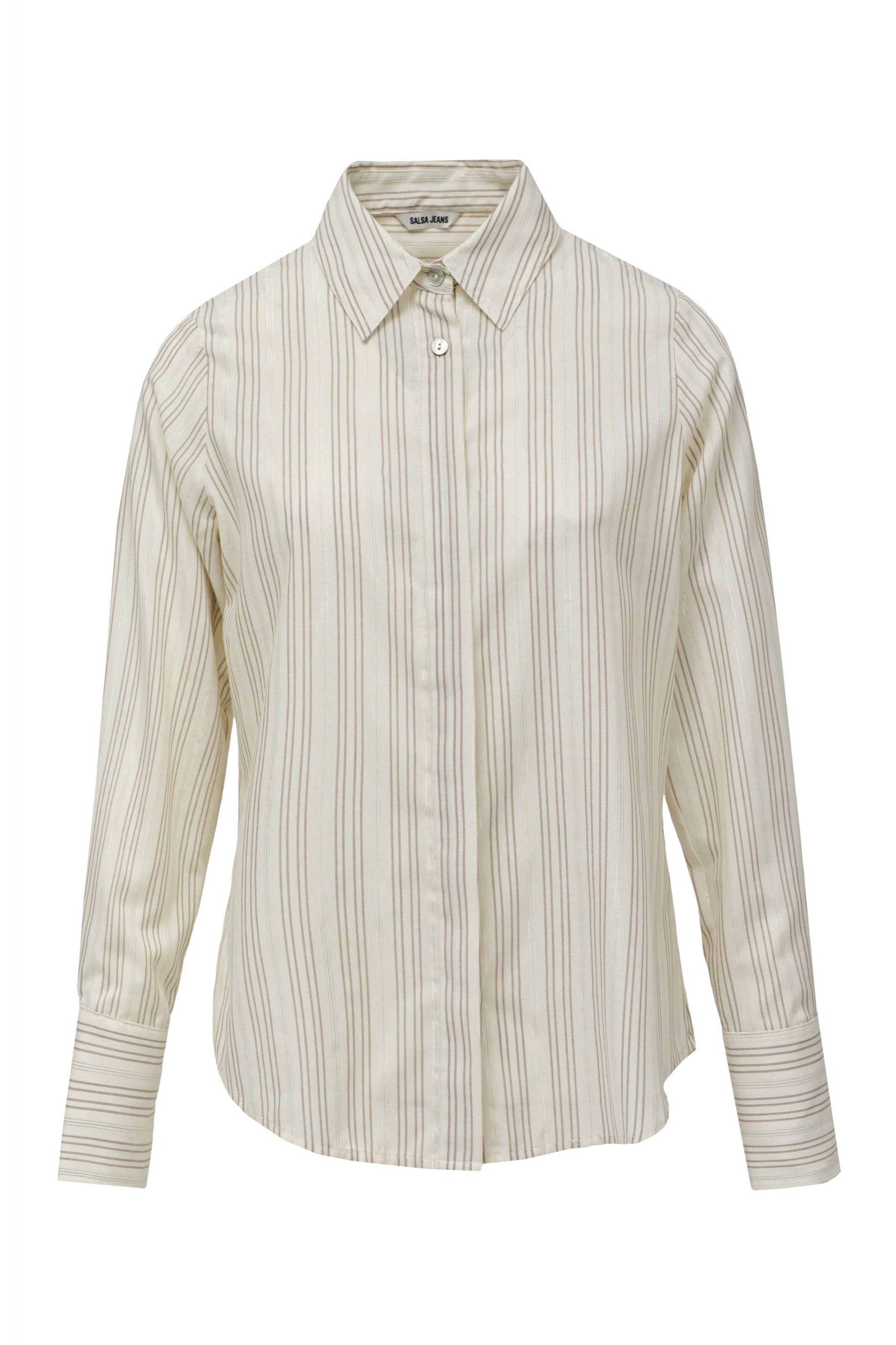 Salsa Jeans Blouse in de kleur Sand, Productweergave