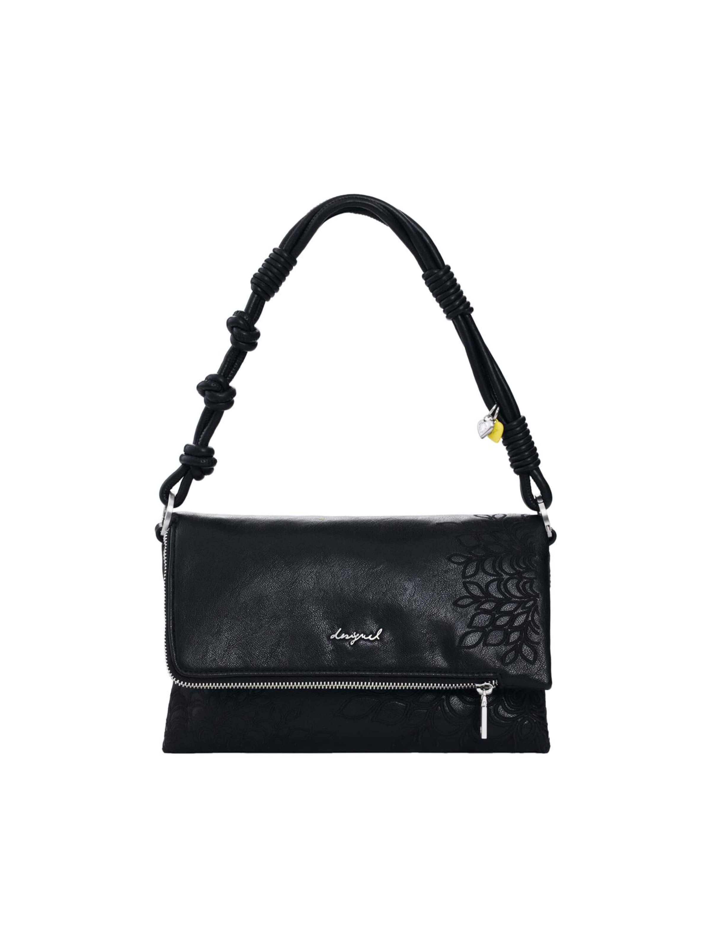 Desigual Чанта за през рамо в черно: отпред