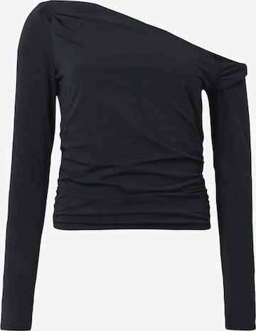 Abercrombie & Fitch Tričko - Čierna: predná strana