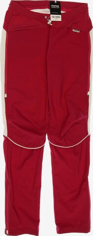 Maloja Pants in M in Red: front