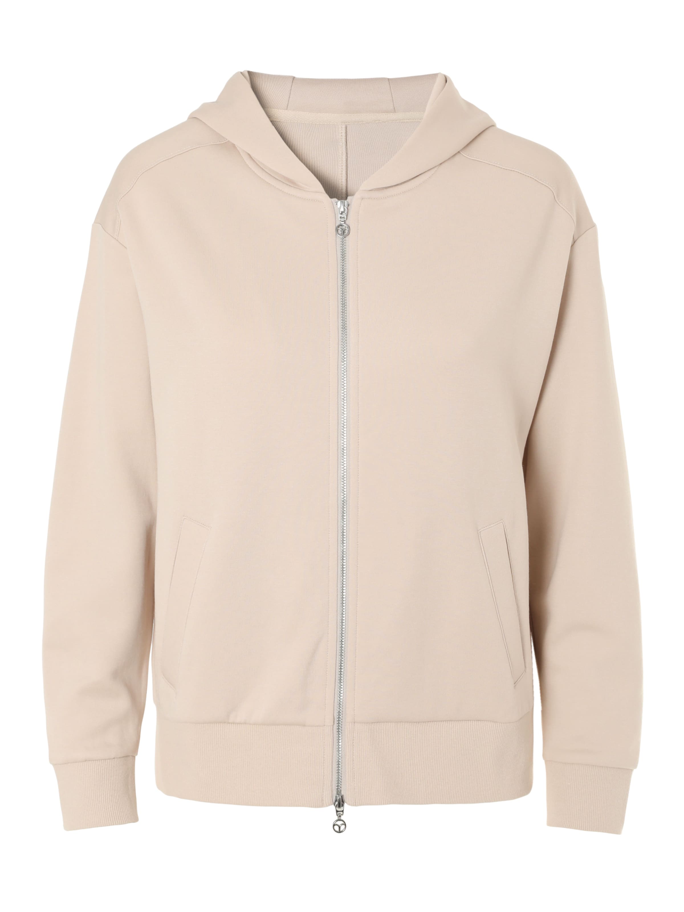 Veste de survêtement 'Anubi' TATUUM en beige : devant