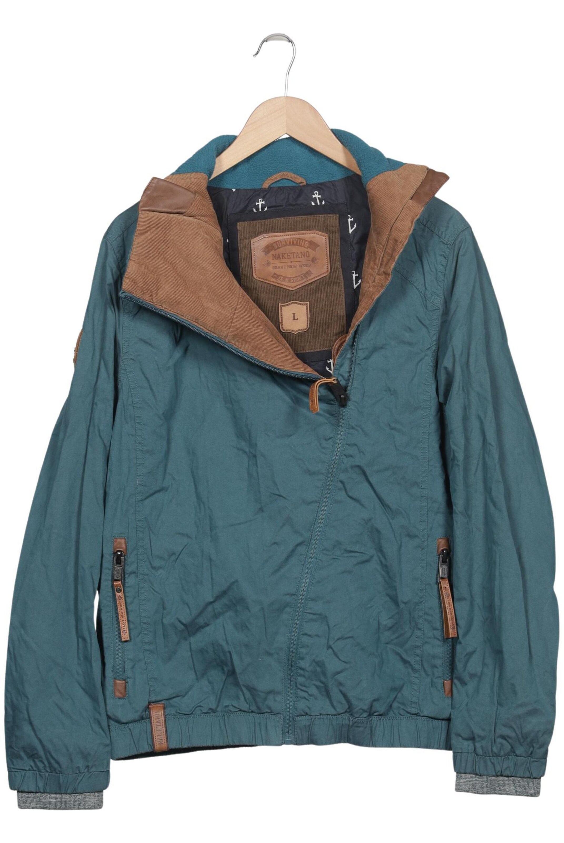 naketano Jacket & Coat in L in Green: front