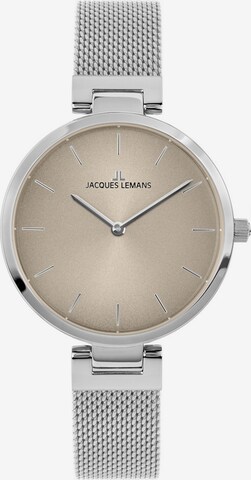 Jacques Lemans Uhr in Silber: predná strana