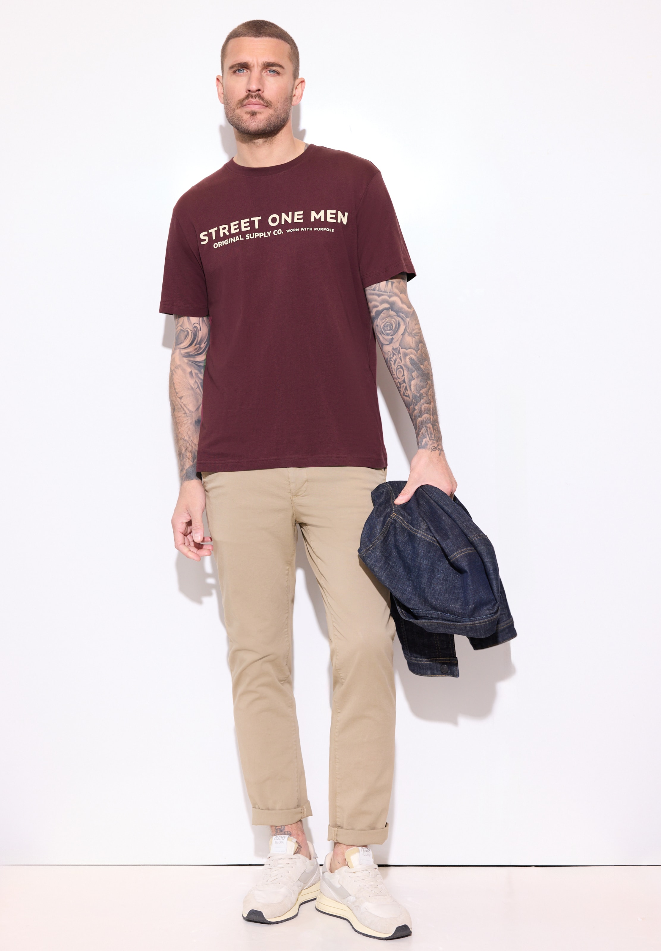 Street One MEN Shirt in Red