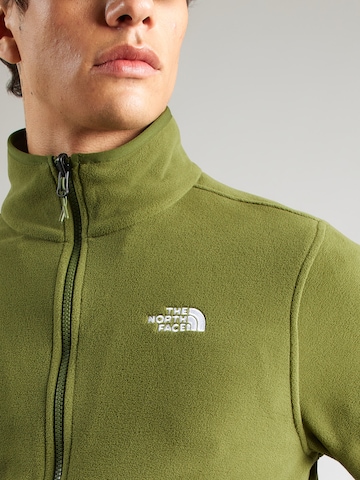 Jachetă  fleece funcțională 'GLACIER' de la THE NORTH FACE pe verde