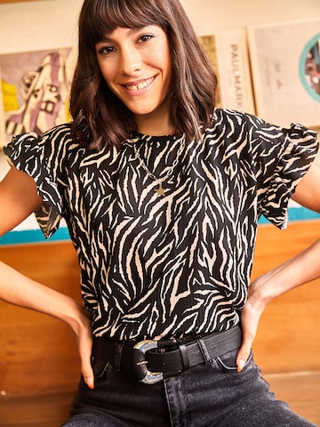 T-shirt olalook en noir