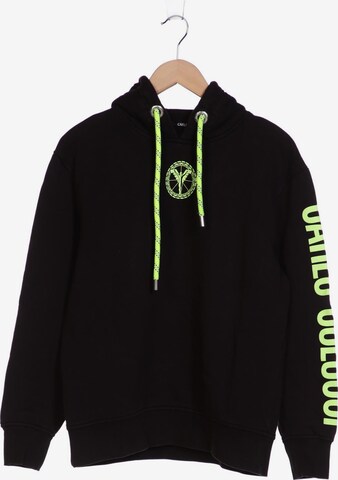 Carlo Colucci Sweatshirt & Zip-Up Hoodie in L in Black: front