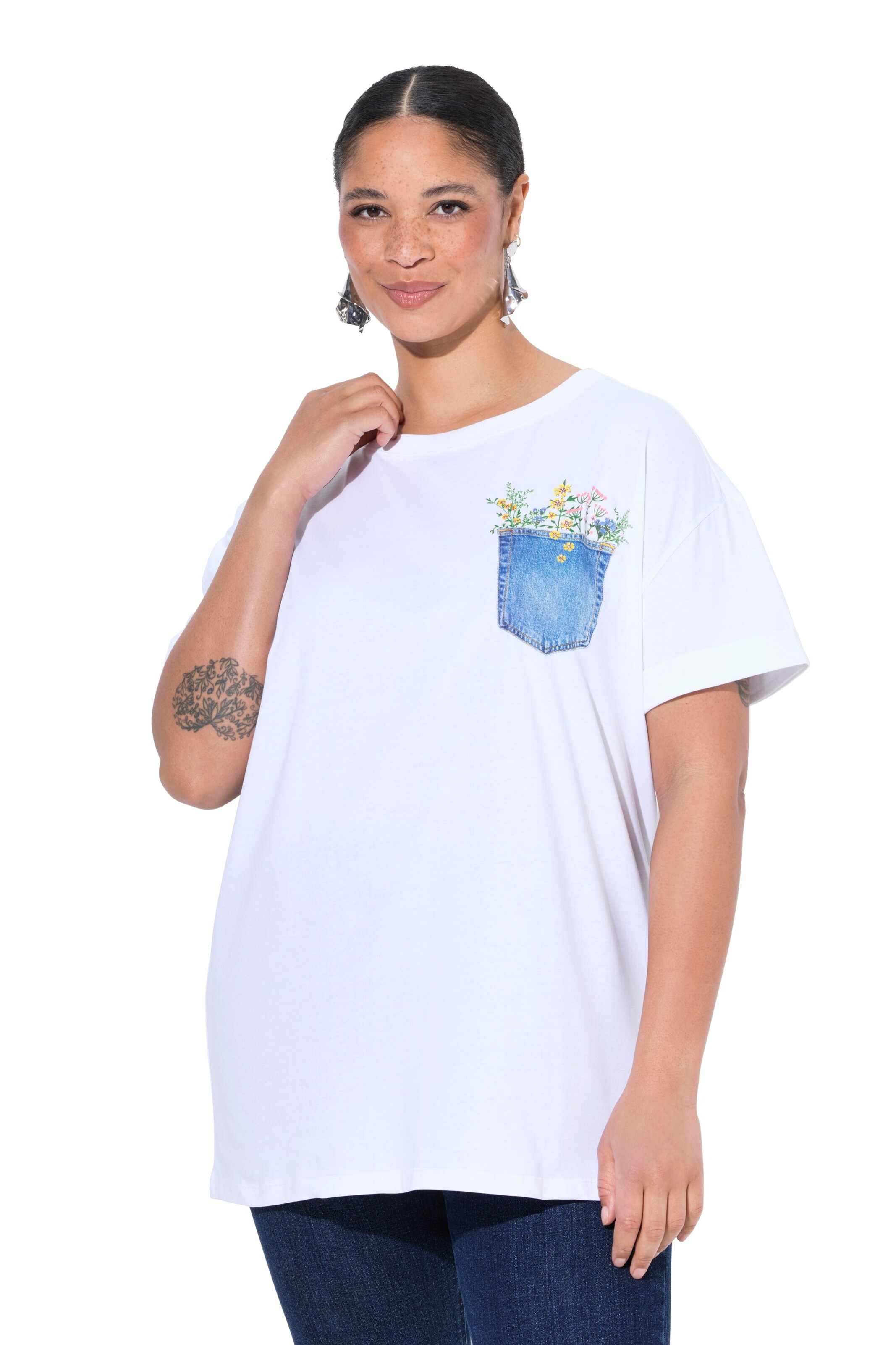 MIAMODA Shirt in White: front