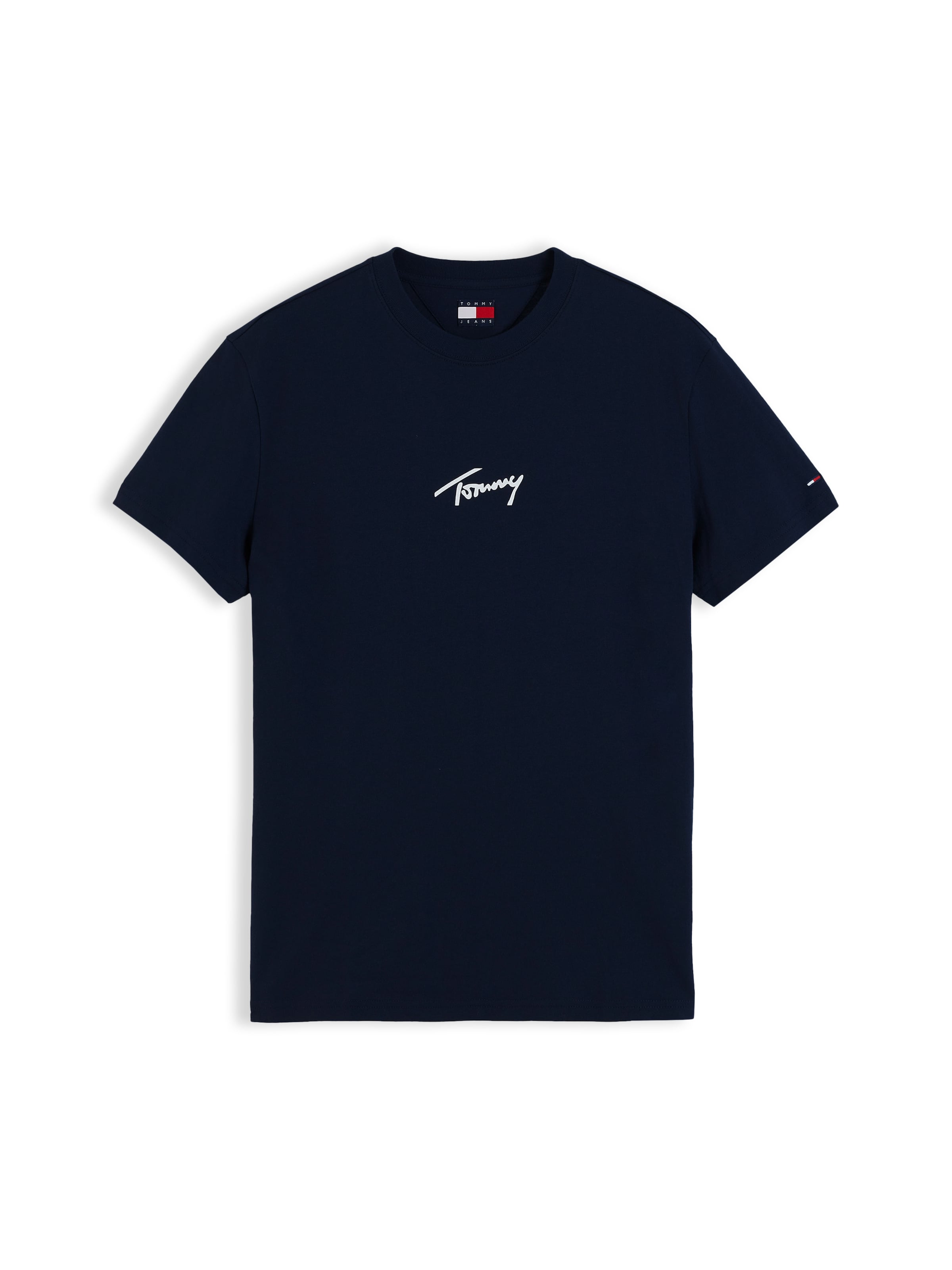 T-Shirt 'SIGNATURE PLAY' Tommy Jeans en bleu : devant