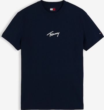 T-Shirt 'SIGNATURE PLAY' Tommy Jeans en bleu : devant