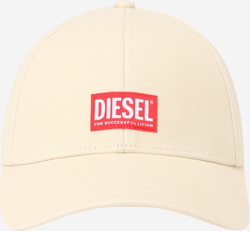 DIESEL - Gorra 'CORRY' en blanco