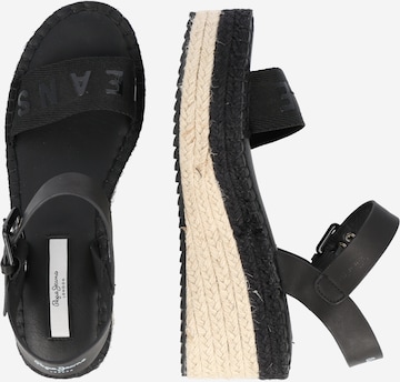 Pepe Jeans Strap Sandals 'Witney' in Black