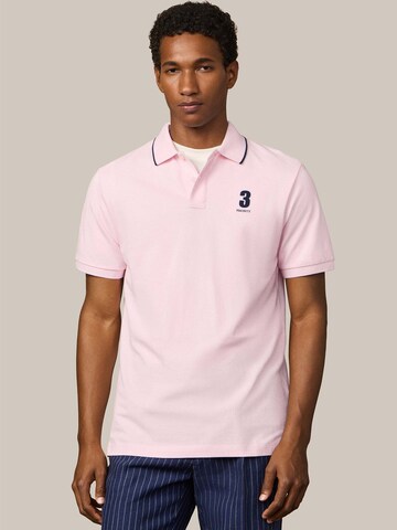 Maglietta 'Heritage' di Hackett London in rosa: frontale