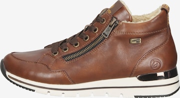 REMONTE High-Top Sneakers in Brown