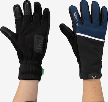 VAUDE Sporthandschuhe 'Hanko GLV II' in Blau: Vorderseite