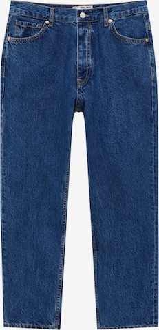 Pull&Bear Regular Jeans in Blue: front