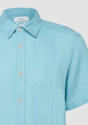 s.Oliver Regular Fit Hemd in Blau