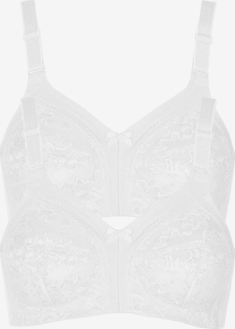 Lisca Bra 'Sabina' in White: front