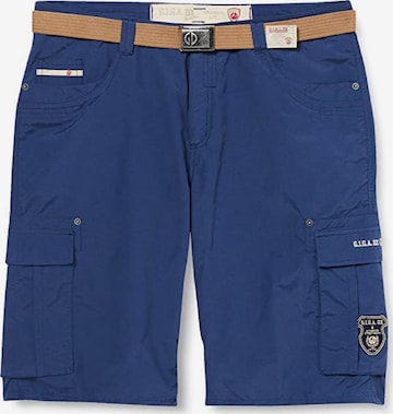G.I.G.A. DX by killtec Regular Shorts ' Glenn ' in Blau: Vorderseite
