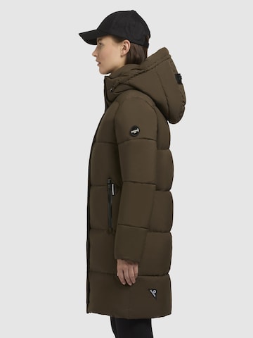 Veste d’hiver ' HAYA MATT ' khujo en vert