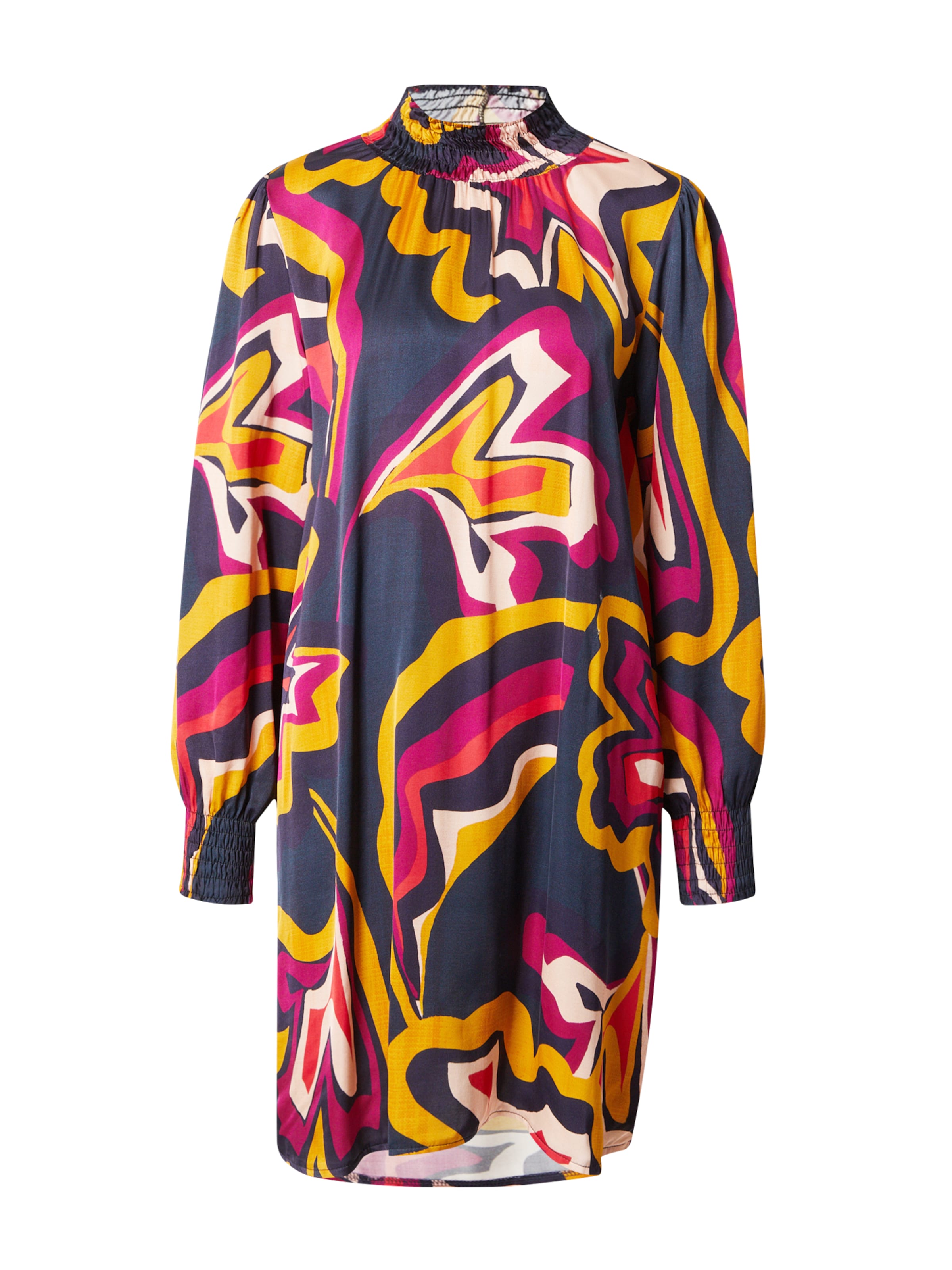 FRNCH PARIS Jurk 'ALICIANA' in Gemengde kleuren: voorkant