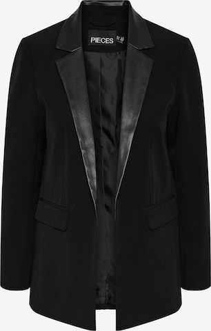 Blazer 'PCBOZZY' di PIECES in nero: frontale