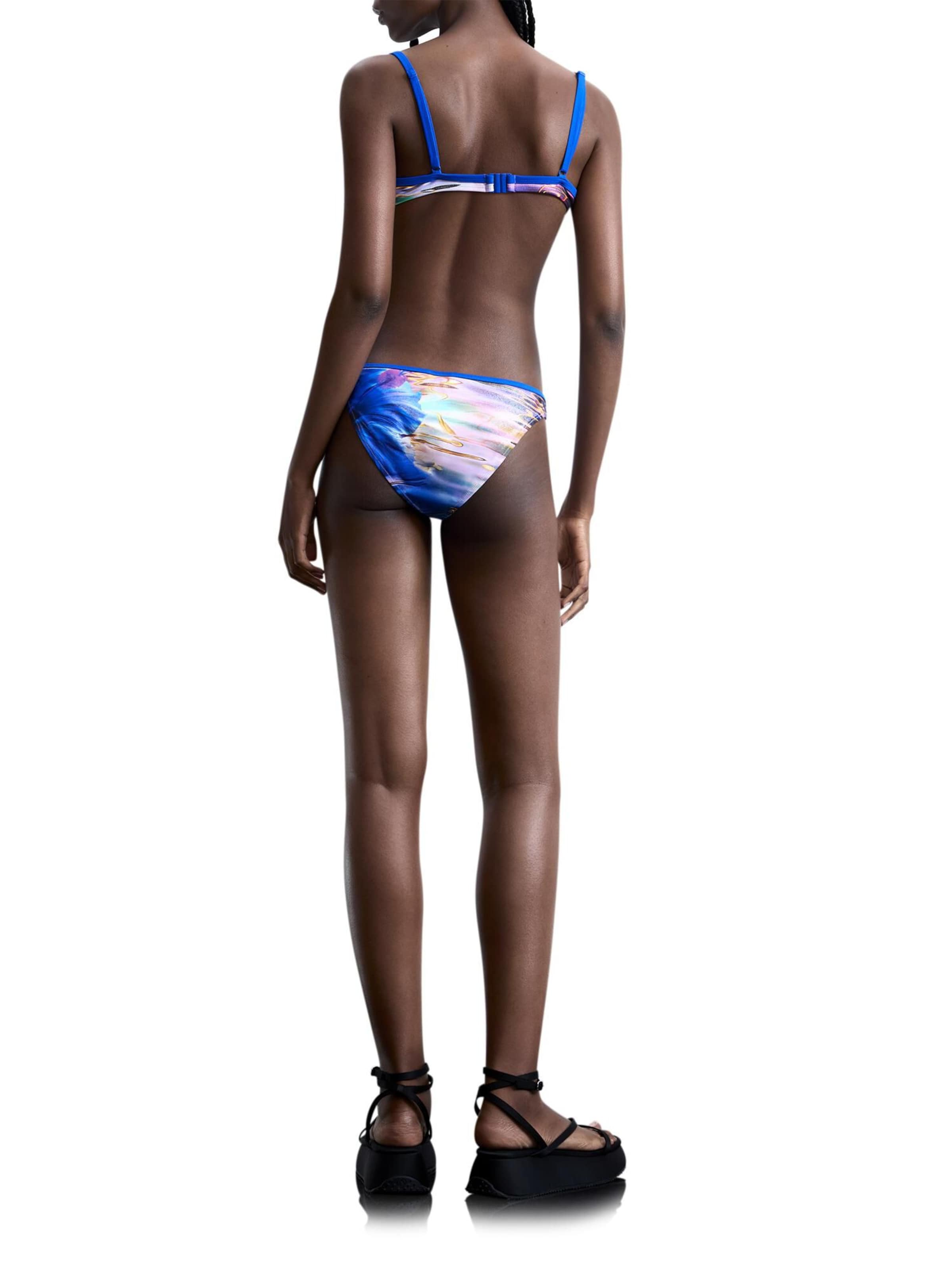 mėlyna Desigual Bikinio kelnaitės