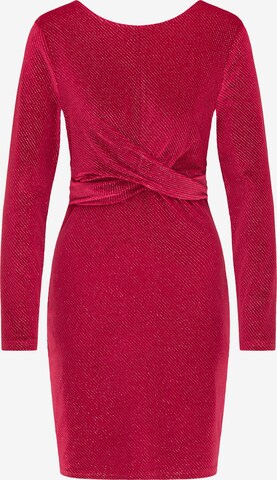 MYMO Dress in Red: front