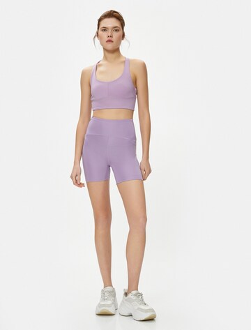 Koton Flared Leggings in Purple