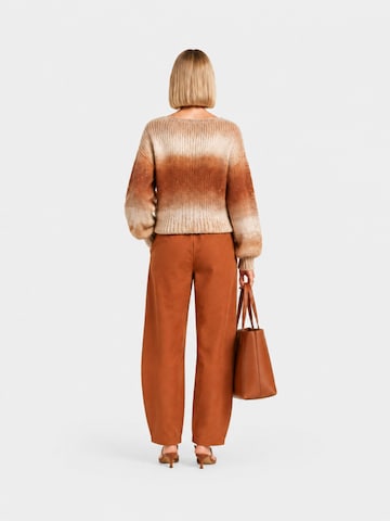 Cardigan 'Ine' WEARABLE STORIES en beige