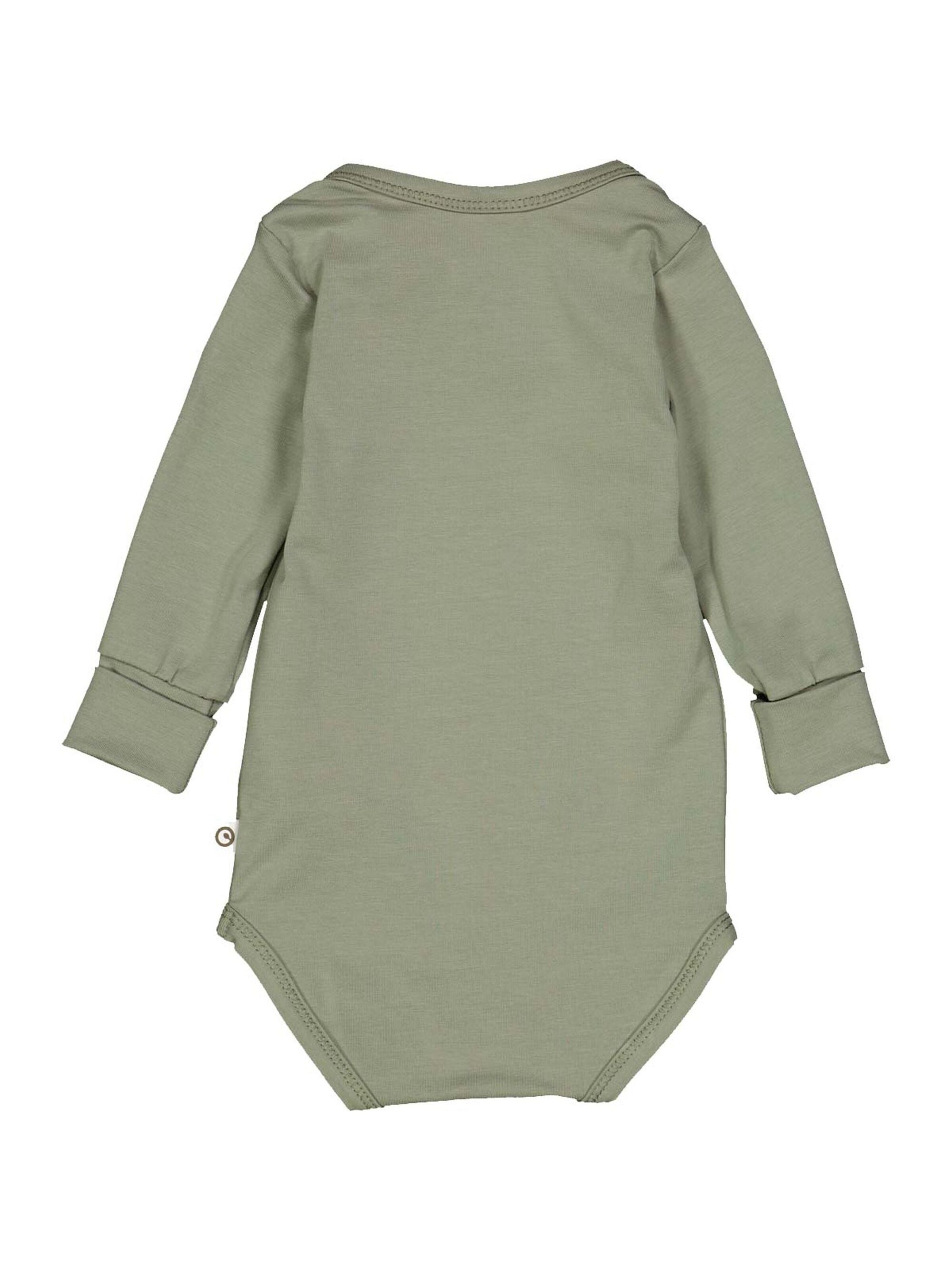 Tutina / body per bambino di Müsli by GREEN COTTON in verde