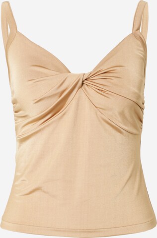 Guido Maria Kretschmer Women Top 'Rosie' in Beige: predná strana