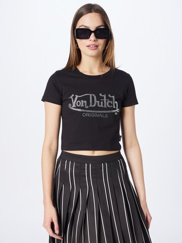 Von Dutch Originals Shirt 'ANDREA' in Black: front