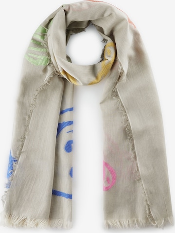 CODELLO Scarf in Grey: front